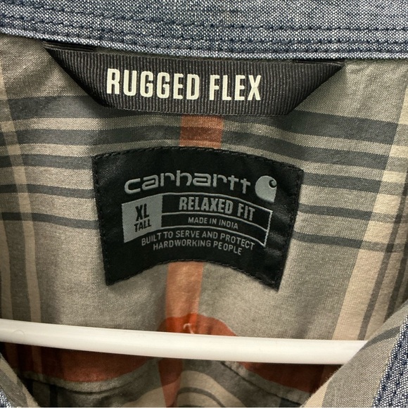CARHARTT MENS SHIRT XL TALL - Picture 3 of 5